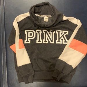 PINK Victoria’s Secret Cowl neck sweatshirt Size XS